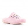 Zapatillas casa Vul·ladi rosas con mensaje