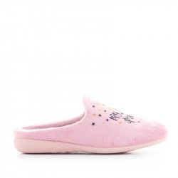 Zapatillas casa Vul·ladi rosas con mensaje - Querol online