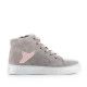 Botins CRECENDO grisos amb detalls roses i cordons - Querol online