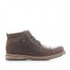 Botins Lobo nuptse marrons de pell