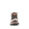 Botins Lobo nuptse marrons de pell