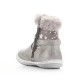 Botines CRECENDO grises con estrellas y pelo en la caña - Querol online