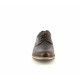 Zapatos vestir Lobo marrones con cordones y detalles azulesl - Querol online