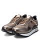 Zapatillas deportivas Xti de color bronce con estampado animal print - Querol online