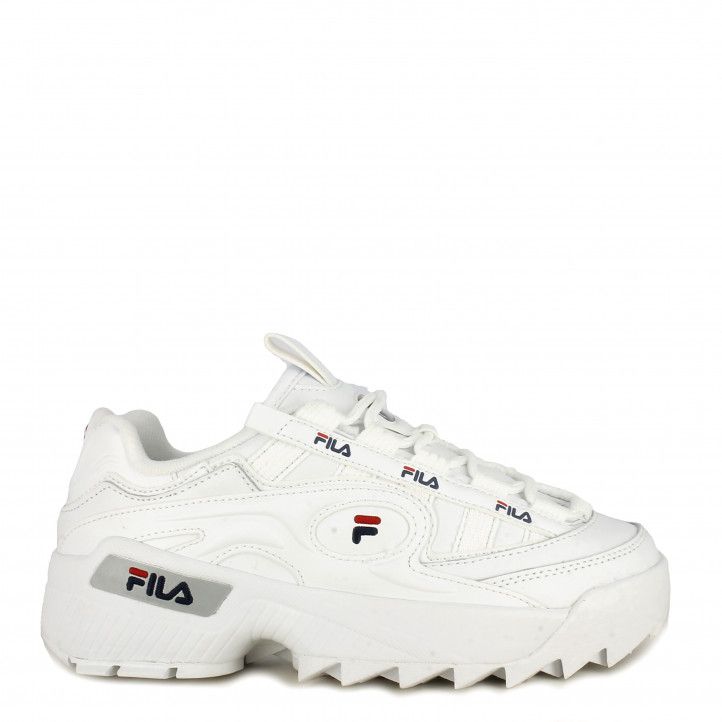 Zapatillas deportivas Fila blancas con cordones modelo d formation