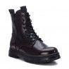 Botins plans Xti bordeus amb poca plataforma i sola de goma