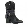 Botas tacón Mustang diseñado con hebilla en el lateral con pañuelo