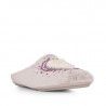 Zapatillas casa Vul·ladi con corazón blanco