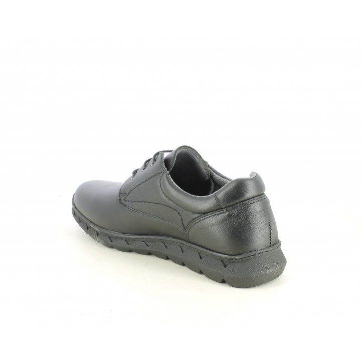 Zapatos vestir ONFOOT negros con cordones plantilla extraible y acolchada - Querol online