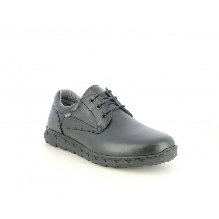 Zapatos vestir ONFOOT negros con cordones plantilla extraible y acolchada - Querol online