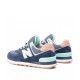 Sabatilles esportives New Balance 574 natural indigo with faded mahogany - Querol online