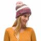 Complementos Buff gorro tricot y polar alina blossom red - Querol online