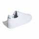 Zapatillas deportivas Adidas blancas 3 bandas perforadas advantage base - Querol online