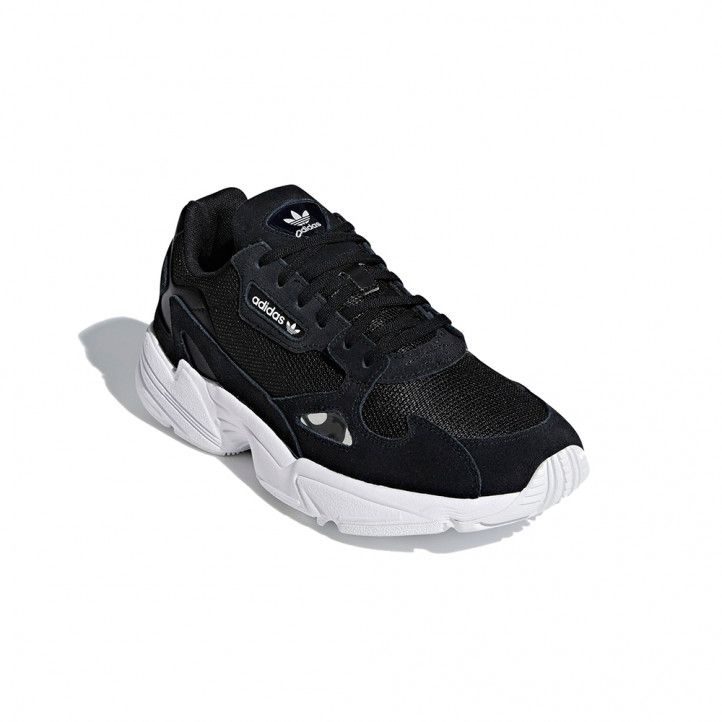 Zapatillas deportivas Adidas falcon negras - Querol online