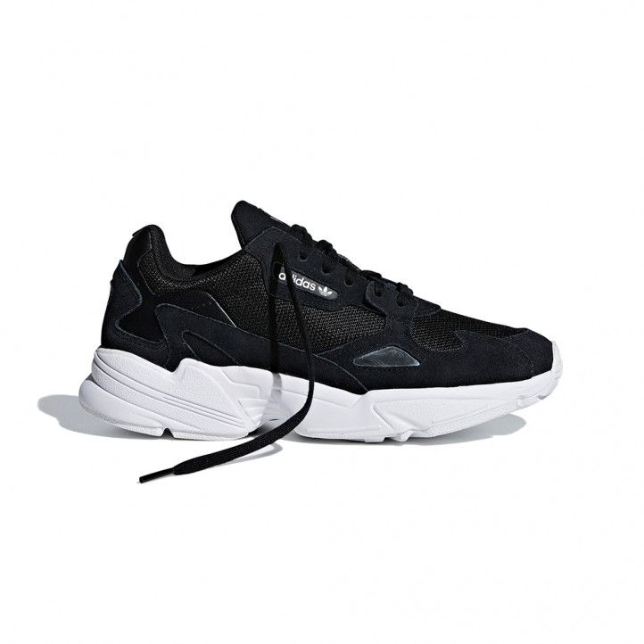 Sabatilles esportives Adidas falcon negres - Querol online