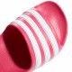 Chanclas Adidas rosas con pala de tres rayas - Querol online