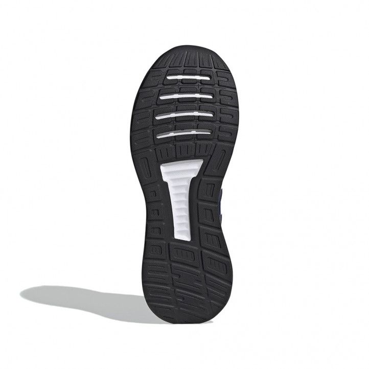 Zapatillas deporte Adidas azul con cordones runfalcon - Querol online