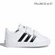 Sabatilles esport Adidas blanques i negres court - Querol online