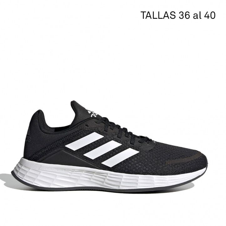 Sabatilles esport Adidas duramo negres amb detalls en blanc - Querol online