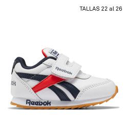 Zapatillas deporte Reebok blancas atadura con velcro royal classic jogger - Querol online
