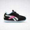 Sabatilles esport Reebok negres amb detalls en rosa blau i blanc royal