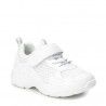 Zapatillas deporte Xti blancas con cordones y velcro frontal