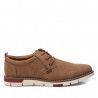 Sabates vestir Xti marrons amb cordons y detall vermell a la sola