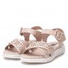 sandàlies Xti roses nude amb detalles a les tires i sivella