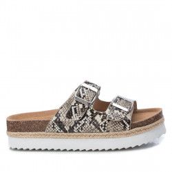 Sandàlies plataformes Refresh amb animal print, obertes de doble sivella - Querol online