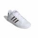 Sabatilles esportives Adidas grand court k blanques amb detalls rosa metal·litzat EF0101 - Querol online