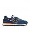 Sabatilles esportives New Balance 574 natural indigo with habanero