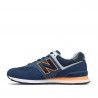 Zapatillas deportivas New Balance 574 natural indigo with habanero