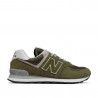 Zapatillas deportivas New Balance 574 Verde kaki y gris