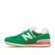 Zapatillas deportivas New Balance 574 Verde y naranja - Querol online