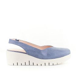 Zapatos cuña Redlove angela con tira posterior - Querol online