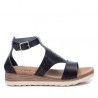 Sandalias cuña Xti 04252101 cogida al tobillo