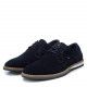 Zapatos vestir Xti azules perforades - Querol online
