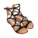 Sandalias planas Gioseppo de estilo gladiador corning - Querol online