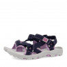 sandalias Gioseppo violeta para niña duval