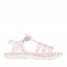 Chanclas Gioseppo cangrejeras rosas para niña delnice