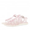 Chanclas Gioseppo cangrejeras rosas para niña delnice