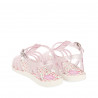 Chanclas Gioseppo cangrejeras rosas para niña delnice