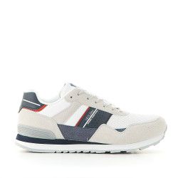 Sabates sport Lois blanques combinades amb detalls blaus - Querol online