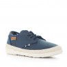 Zapatillas lona Lois azules tipos alpargata