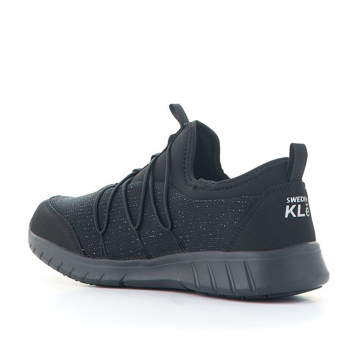Zapatillas deportivas Sweden Klë elásticas completamente negro - Querol online