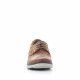 Zapatos sport Vicmart marrones con cordones y detalle en contrafuerte azul - Querol online