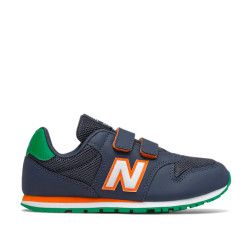 Sabatilles esport New Balance 500 blava, taronja i verda - Querol online