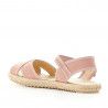 sandalias Vulladi cruzada rosa