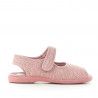 Zapatillas casa Vulladi rosas con dedos descubiertos