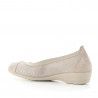 Ballarines Vulladi amb tascó i color crema